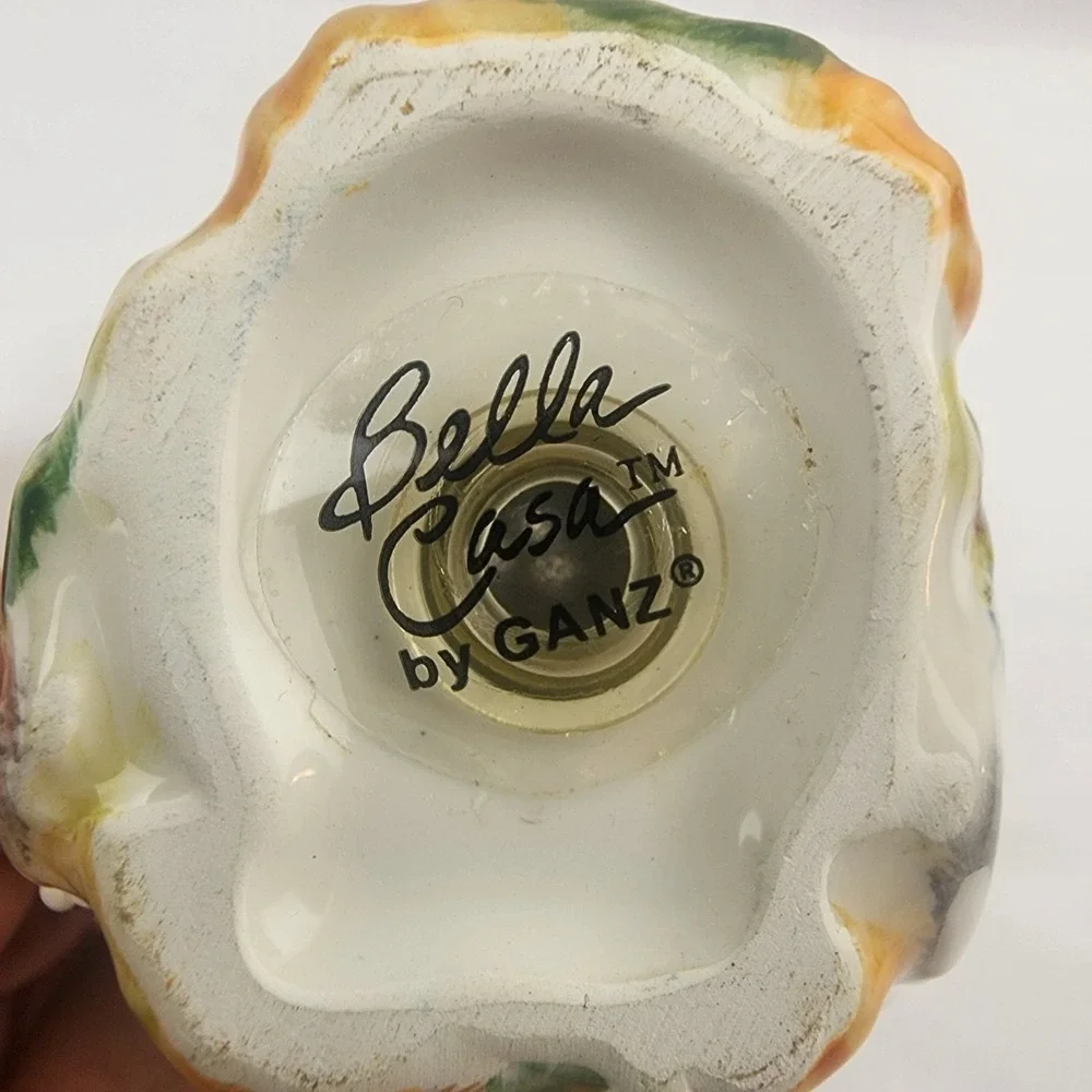 Bella Casa By Ganz Turkey Salt & Pepper Shakers Thanksgiving Fall Feast Goble‎